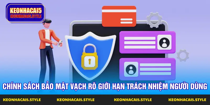 chinh sach bao mat vach ro gioi han trach nhiem nguoi dung